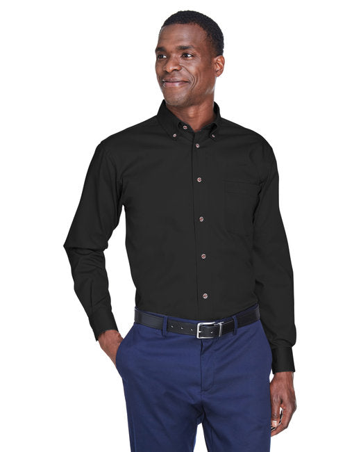 Stay Sharp All Day with Harriton Men’s Easy Blend™ Shirt